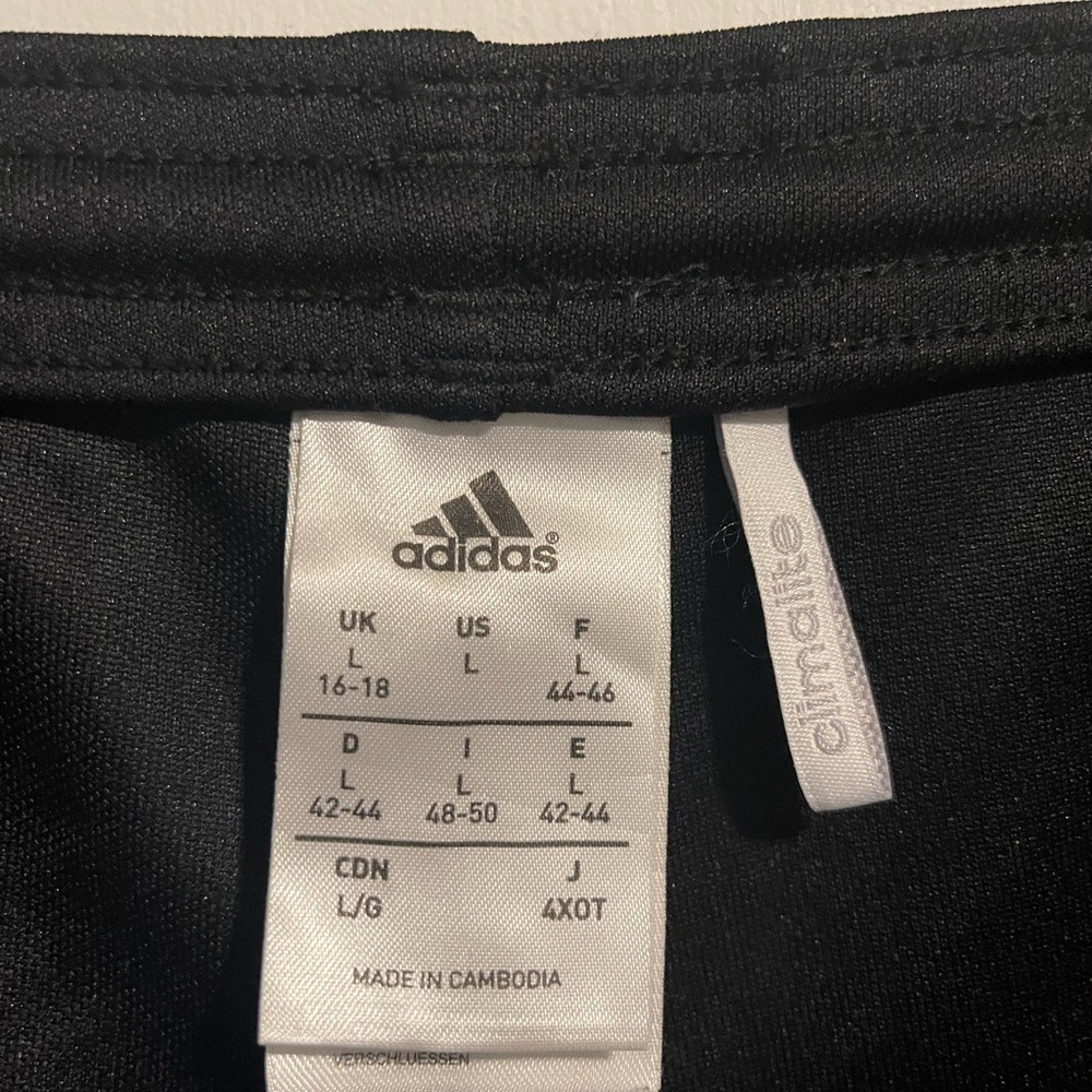 Adidas Black Performance Track Pants - Picture 4 of 4